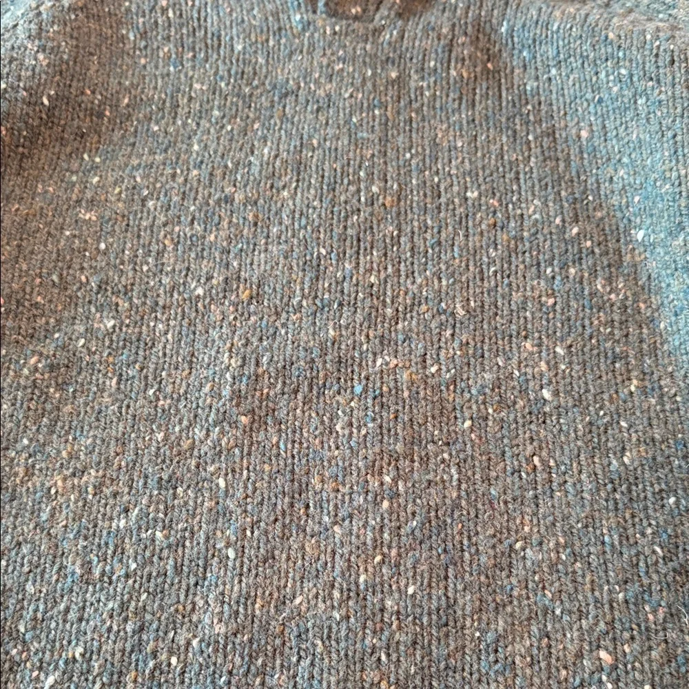 J. Crew x Wallace & Barnes Forest Green Knit Sweater